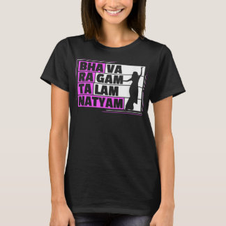 Bharatanatyam Design for a Bharatanatyam Dancer T-Shirt