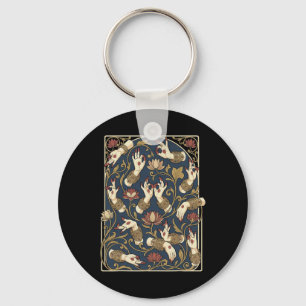 Bharatanatyam Kathak And Odissi Indian Clical Danc Key Ring