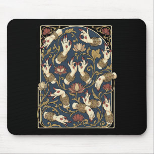 Bharatanatyam Kathak And Odissi Indian Clical Danc Mouse Mat