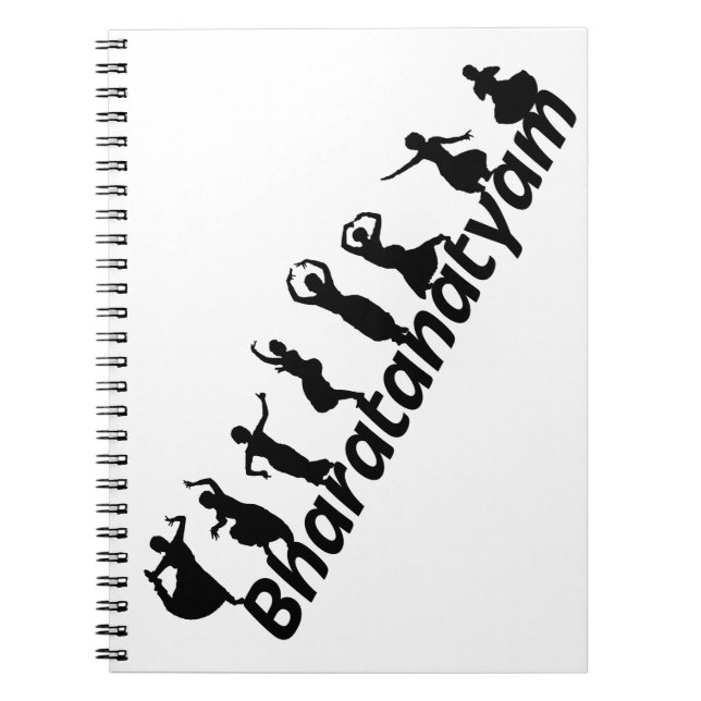 Bharatanatyam Notebook (Front)