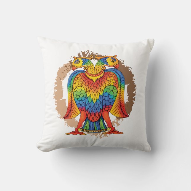 bherunda bird cushion (Front)