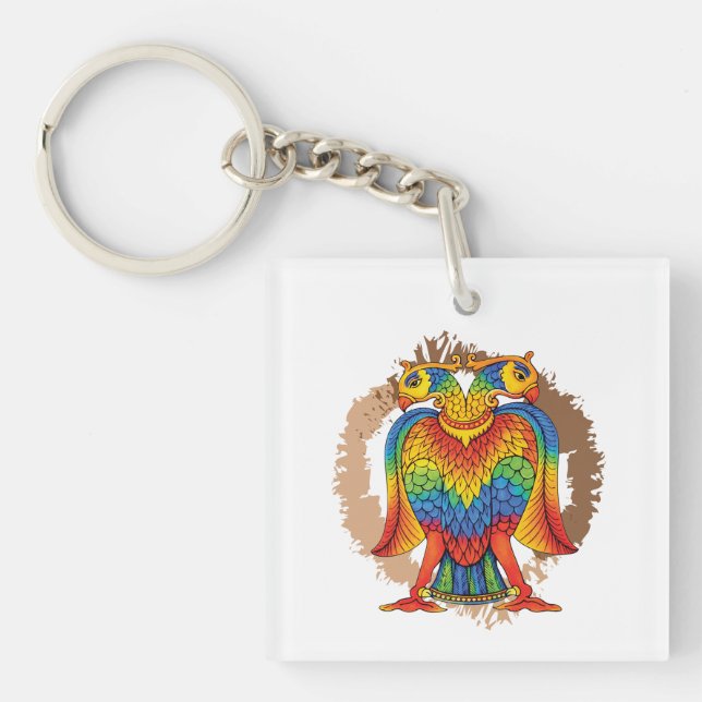 bherunda bird key ring (Front)