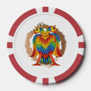 bherunda bird poker chips