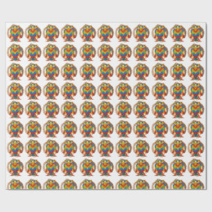 bherunda bird wrapping paper