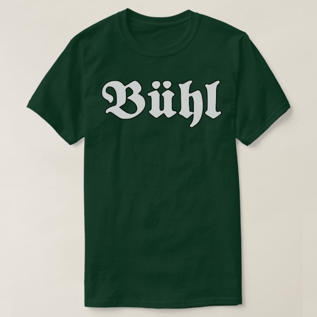Bhl written with gothic font T-Shirt (Design Front)