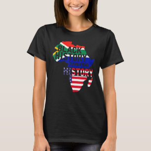 BHM Black History Is American History African Ame T-Shirt