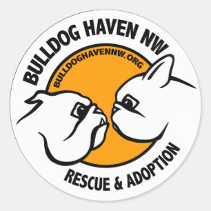 BHNWlogo Classic Round Sticker