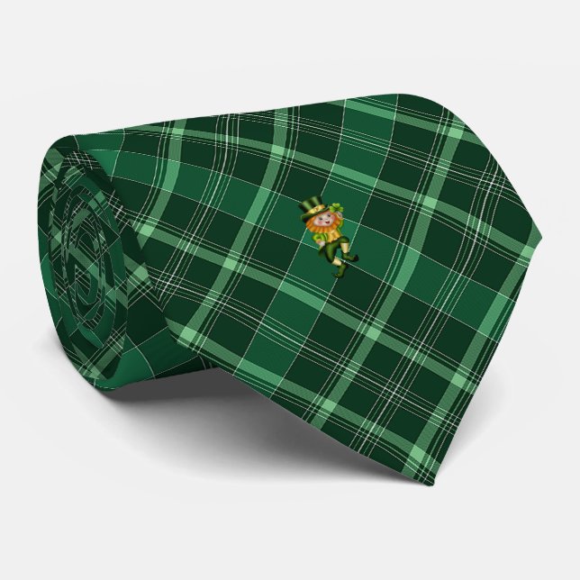 Bhreacain Uaine with Leprechaun Tie (Rolled)