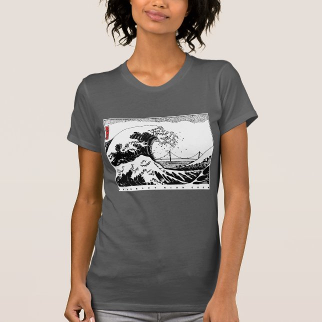 BHS Crew - Wave Women's Slim Fit T-Shirt (Front)