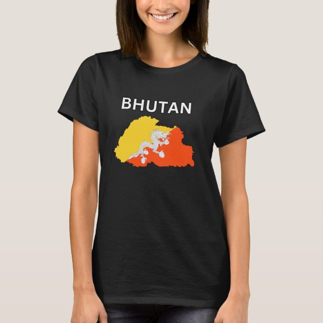 Bhutan Design T-Shirt (Front)