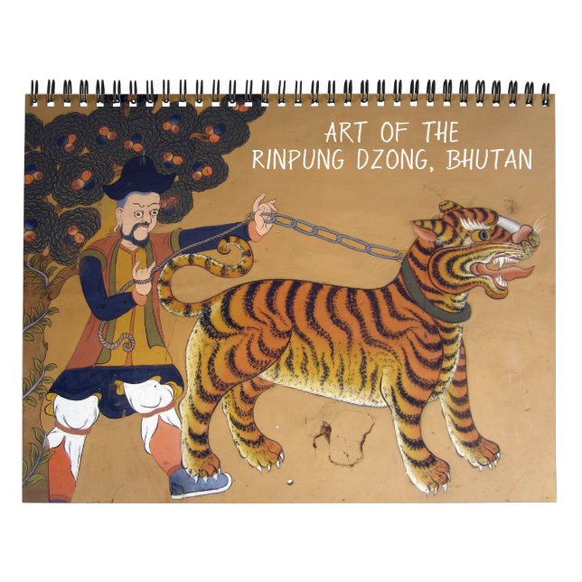 bhutan dzong art calendar (Cover)