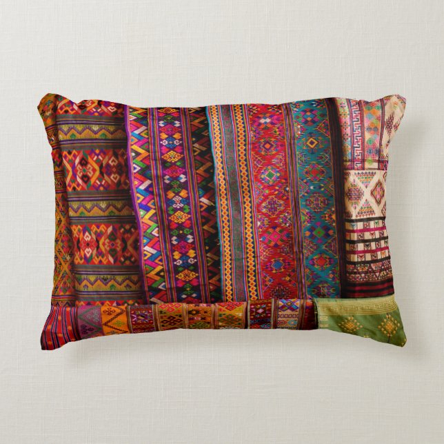 Bhutan fabrics for sale decorative cushion (Front)