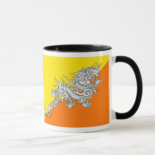 Bhutan Flag Coffee Mug