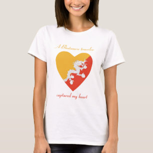 Bhutan Flag Sweetheart T-Shirt
