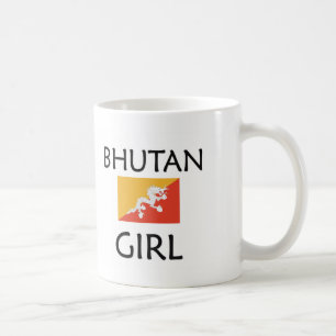BHUTAN GIRL COFFEE MUG