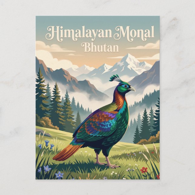 Bhutan Postcard (Front)