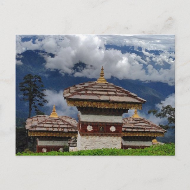 Bhutan Postcard (Front)