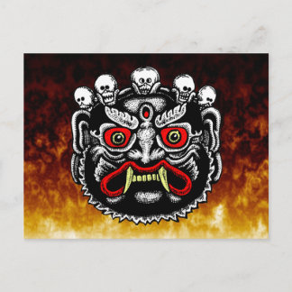 Bhutanese Demon Postcards