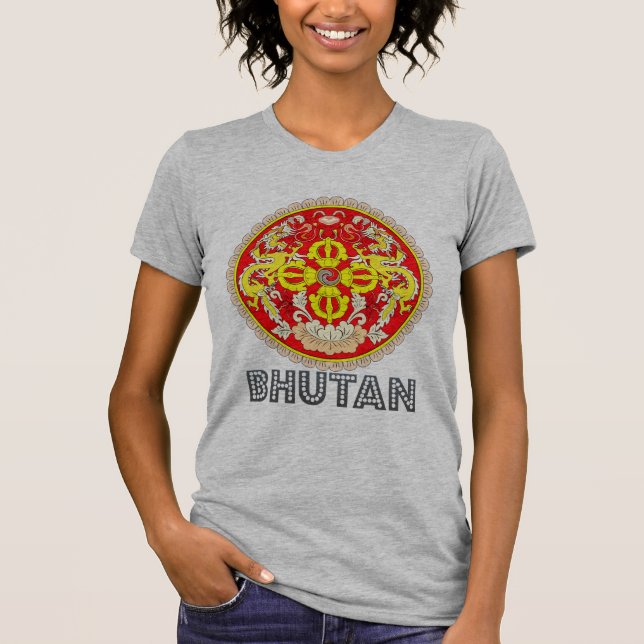 Bhutanese Emblem T-Shirt (Front)