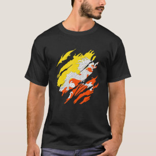 Bhutanese Flag Bhutan 2 T-Shirt