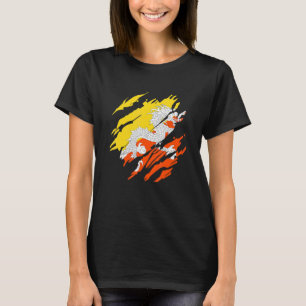 Bhutanese Flag Bhutan 2 T-Shirt