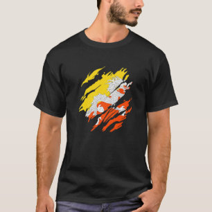Bhutanese Flag Bhutan T-Shirt