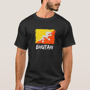 Bhutanese Flag Bhutan T-Shirt