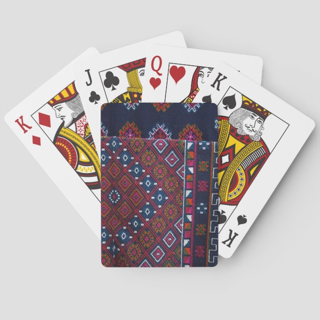 Bhutanese Rugs Playing Cards (Back)