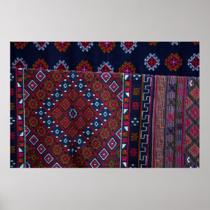Bhutanese Rugs Poster