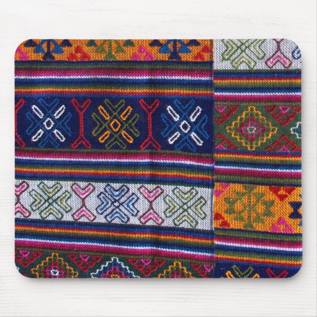 Bhutanese Textile Mouse Mat (Front)