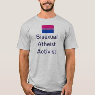 Bi Atheist Activist Tee