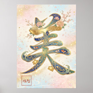 Bi: Beauty & Elegance Art260040370 Poster