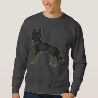 Bi-Black German Shepherd Brown Black GSD Dog