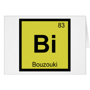 Bi - Bouzouki Music Chemistry Periodic Table