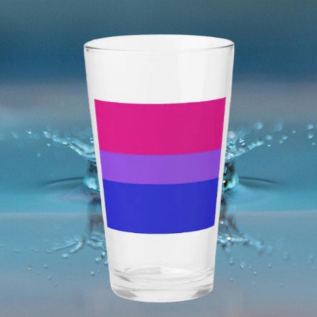 Bi Cheers Pint Glass (Creator Uploaded)