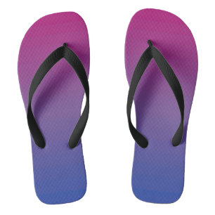 bi colours flip flops