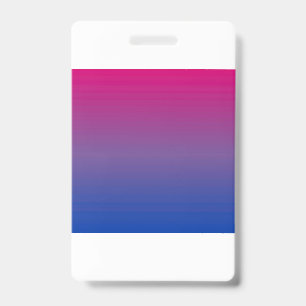 bi colours ID badge