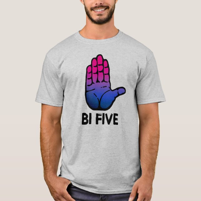 Bi Five High FIve T-Shirt (Front)