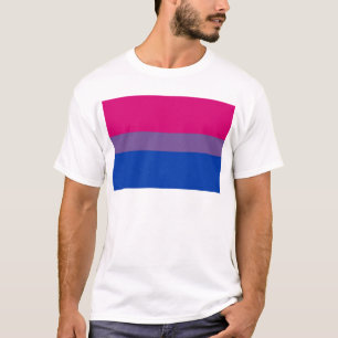Bi Flag Flies For Bisexual Pride T-Shirt