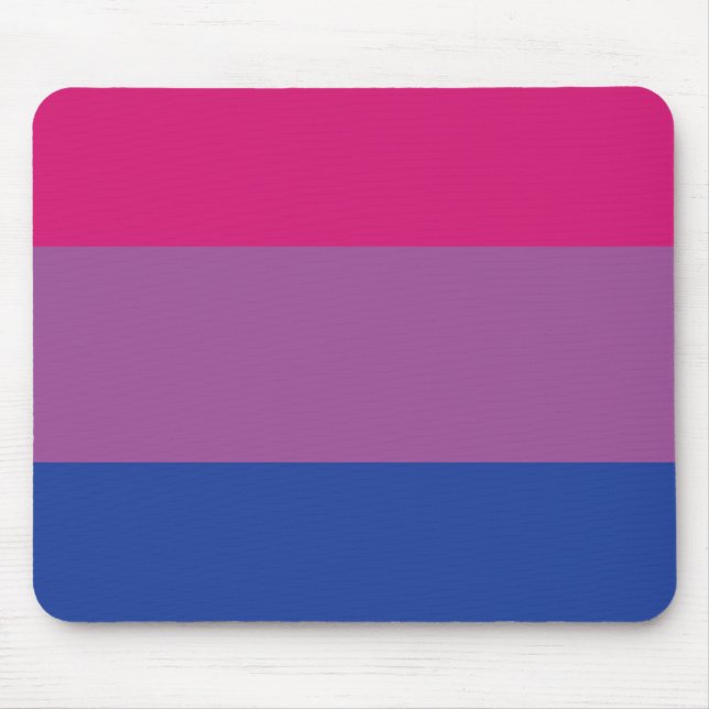Bi Flag Mouse Mat (Front)