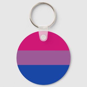 Bi-Flagge Key Ring