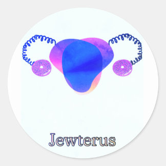 Bi Jewterus II Classic Round Sticker