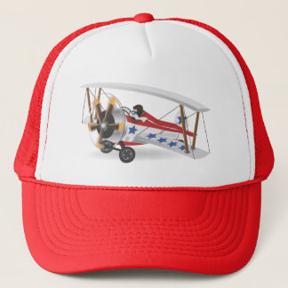 Bi Plane USA Trucker Hat