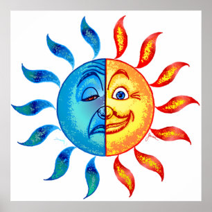 Bi Polar Solar Poster