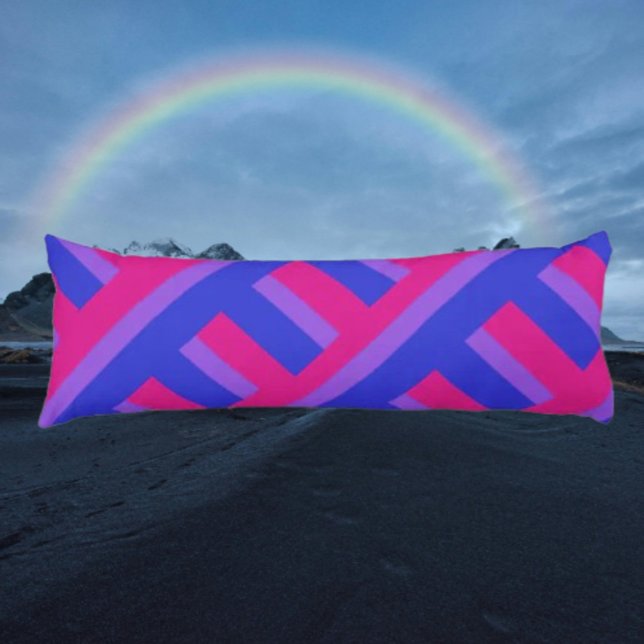 Bi Pride Dual-Sided Art Body Cushion (Creator Uploaded)