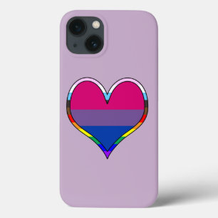 Bi Pride Heart Case-Mate iPhone Case