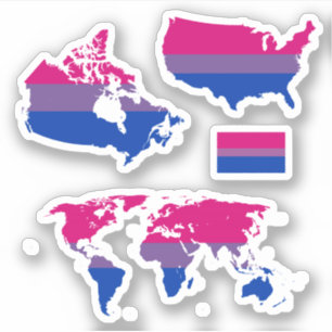 Bi Pride Maps I