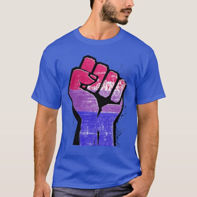 Bi Pride Resistance T-Shirt (Front)