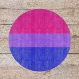 Bi Pride Round Cutting Board of Pride