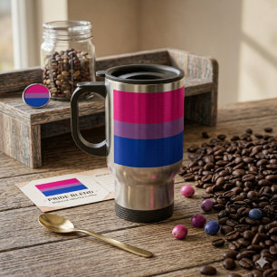 Bi Proud & Bold Travel Mug